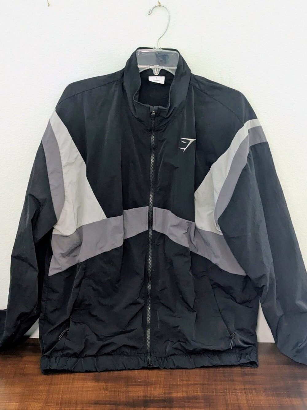 Gymshark Colorblock Full-Zip Windbreaker Jacket